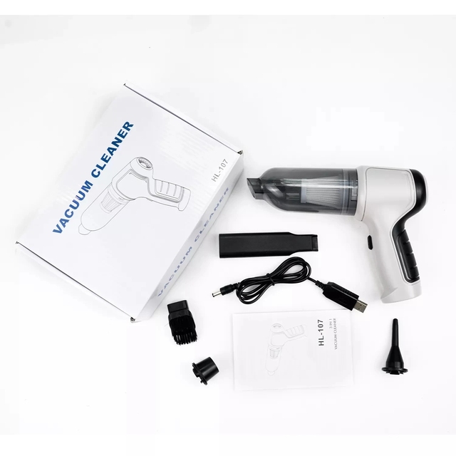 9000Pa Car Wireless Vacuum Cleaners 120W 3 in 1 Blowable Cordless Handheld Auto Vacuum Home & Car Dual Use Mini Vacuum Cleaner
