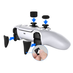 Syytech 8 trong 1 <span class=keywords><strong>extender</strong></span> L2 R2 kích hoạt ngón tay cái Grips nút Kit cho ps5 điều khiển chống trượt cap sửa chữa các bộ phận - Product Image 6