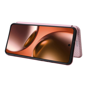 เคสโทรศัพท์กระเป๋าสตางค์หนัง PU คาร์บอนไฟเบอร์สำหรับ OPPO realme NEO 7X 5g - Product Image 4