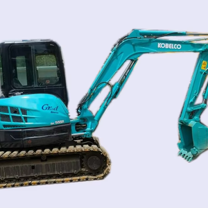 Mini-excavatrice Kobelco d'occasion de 5,5 tonnes SK55 du Japon, machine de terrassement Kobelco d'occasion pour usage domestique - Product Image 1