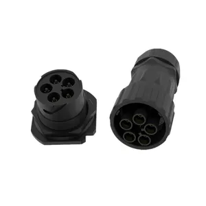 L-19 M40 Energieopslag Omvormer Luchtvaart Waterdichte Plug 5-Core 80a Industriële Connector