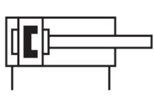 Cylindre pneumatique à double effet en acier inoxydable rond Mt-Fes à 19200 DSNU-16-40-P-A ISO 6432 - Product Image 6