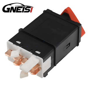 El <span class=keywords><strong>Interruptor</strong></span> del Botón <span class=keywords><strong>de</strong></span> la Luz <span class=keywords><strong>de</strong></span> Alarma es Compatible con Volkswagen Multivan Lupo/Lupo 3L TDI Transporter Syncro 2000-2006 6N0953235C - Product Image 1