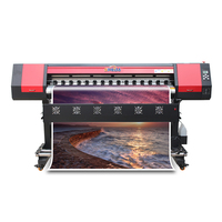 Machine d'impression numérique multifonctionnelle Imprimante grand format Eco-Solvent 3.2 M 1.6m Imprimante d'impression et de découpe numérique à éco-solvant