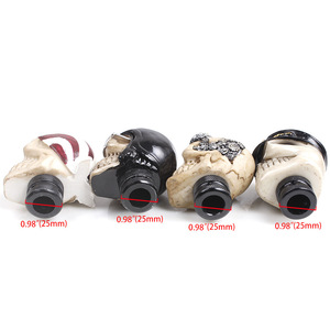 RASTP Skull Gear <b>Shift</b> <b>Knob</b> Plastic Ergonomic Car Accessory for Most Models SFN044 - Product Image 4