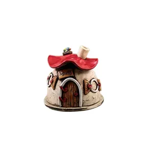 Großhandel Harz Garten Outdoor Ornament Custom Fairy House