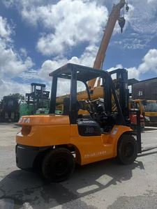 For <b>Used</b> Diesel Forklift 3 Ton 1220mm Fork Length TCM Japan Stacker <b>Pallet</b> Truck 6 Months Warranty - Product Image 5