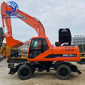 Excavadora de Ruedas Doosan DH210W-7 Fabricada en Corea, Peso Operativo de 19800 kg, Gran Fuerza de Excavación, Maquinaria de Construcción Usada - Product Image 1