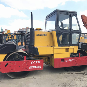 Rodillo Compactador de Doble Tambor DYNAPAC CC211 Original y Duradero, Motor Eléctrico/Diésel de 53KW, Origen Estadounidense, en Buen Estado de Funcionamiento - Product Image 6