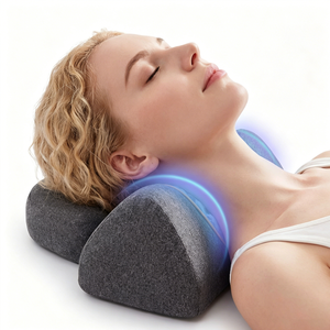 YUE RISE Fabricante Mayorista Almohada de Espuma Viscoelástica con Calor y Masaje <span class=keywords><strong>para</strong></span> Soporte Cervical, Ideal <span class=keywords><strong>para</strong></span> <span class=keywords><strong>Dormir</strong></span> en Casa, Compra al por Mayor - Product Image 2