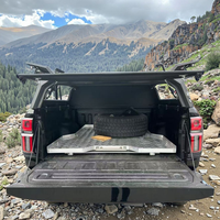 Hardtop en aluminium demi-hauteur pour pick-up GWM Poer Ute, en acier au manganèse, pour lit de camping, 2021-2025