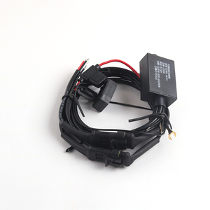 Sanvi <span class=keywords><strong>Led</strong></span> Xe Máy Spotlight điều khiển thấp chùm cao ánh sáng đèn flash nhấp nháy kết nối dây - Product Image 6