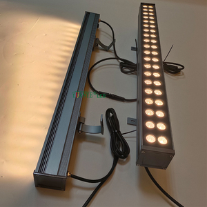 Projecteur mural <span class=keywords><strong>LED</strong></span> Yuanyeled à double rangée et angle étroit, en aluminium, avec <span class=keywords><strong>LED</strong></span> RGBW UV, indice de protection IP67, contrôle DMX512/WiFi pour façade d'hôtel - Product Image 5