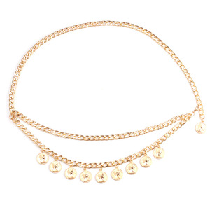 จี้เหรียญรูปภาพสไตล์เรโทร สร้อยคอเงินแท้แบบทิเบต สร้อยคาดเอวหลายชั้นสำหรับผู้หญิง สวมใส่ได้ทุกวัน - Product Image 5