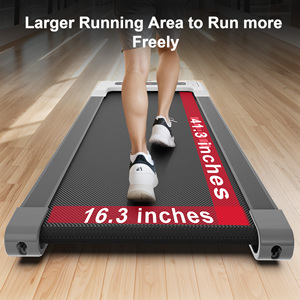 Kreeda เครื่องวิ่งไฟฟ้าแบบพกพา, แผ่นเหยียบสำหรับเดินมีรีโมทควบคุมสำหรับใช้ในบ้านสำนักงาน - Product Image 6