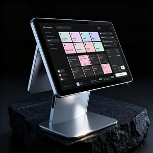 Алюминиевый сплав 15,6 дюймов все-в-одном <span class=keywords><strong>POS</strong></span> аппаратная двойная сенсорная система <span class=keywords><strong>POS</strong></span> оптовые продажи конечная точка кассовый аппарат - Product Image 1