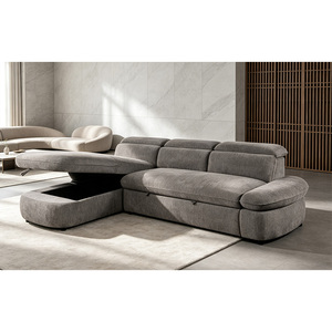 Canapé-lit d'angle OEM en forme de L, convertible deux places avec rangement, pour <span class=keywords><strong>salon</strong></span> - Product Image 2