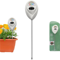 Testeur de sol électronique de 40 cm de long avec humidimètre à affichage multi-niveaux pour le sol