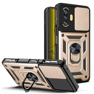Anillo de Metal magnético para cámara, funda trasera de armadura de protección para Xiaomi Poco F3 Gt <span class=keywords><strong>Redmi</strong></span> <span class=keywords><strong>K40</strong></span> - Product Image 3