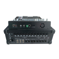 T-16 nouveau produit professionnel de marque en plein air fête enregistrement d'entrée numérique 12 canaux Console de mixage Audio