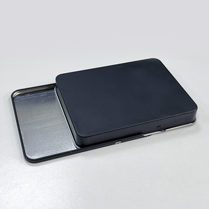 Caja de hojalata rectangular con tapa deslizante, paquete de 5, personalizada, para conos de papel pre-enrollados de 1 1/4, caja de hojalata a prueba de niños, para gomitas, dulces, mentas, lata deslizante - Product Image 3