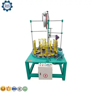 Made in China rope making machine Round Flat Shoelace Rope Crochet Knitting Making Maker Weaving Braiding Machine