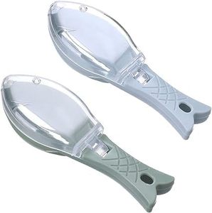 Kitchenware <b>Kitchen</b> <b>Gadgets</b> Planer and Descaling Knife <b>Kitchen</b> Utensils Practical Manual Fish Scales With Lid - Product Image 1