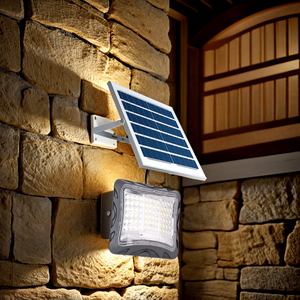 La plupart de lampe d'inondation solaire du capteur de mouvement de représentation LED 100W-1000W réverbère extérieur - Product Image 1