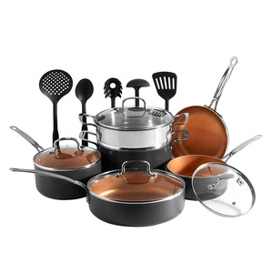 Ollas y sartenes <span class=keywords><strong>de</strong></span> aluminio, juego <span class=keywords><strong>de</strong></span> utensilios <span class=keywords><strong>de</strong></span> cocina antiadherentes <span class=keywords><strong>de</strong></span> inducción, nuevo producto - Product Image 6