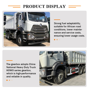 Camión Volquete Minero Sinotruck Nx 6x4 400hp 20cbm Euro 2 Diésel con Volante a la Izquierda 30T RHD Nuevo Camión Volquete a Bajo Precio - Product Image 6