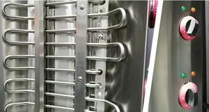 Machine à <span class=keywords><strong>Kebab</strong></span> Doner Commerciale Automatique à Rotation Gaz/Électrique avec 1 à 5 Brûleurs pour Shawarma et Barbecue Turc – Équipement de Boulangerie - Product Image 5