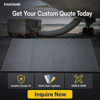 Hypalon T5 Fiberglass Chlorosulfonated Polyethylene (CSP) - Services de découpe sur mesure de couleurs personnalisées, origine Jiangxi, pour l'aéronautique