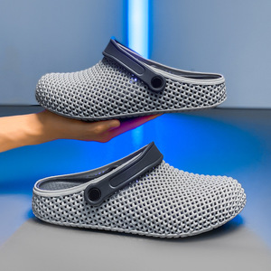 Sandales Birkenstock imprimées en 3D style <span class=keywords><strong>Crocs</strong></span> pour hommes, à bout fermé, antidérapantes, à brides, avec empeigne en EVA résistante à l'usure, pour couples - Product Image 2
