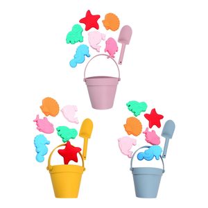 Juguetes de Animales de Silicona en Oferta para Accesorios de Playa de Verano, Juguetes Plegables para Playa y Arenero para Bebés, Cubo y Pala - Product Image 3