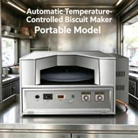 Machine professionnelle pour la fabrication de pita arabe, four rotatif pour naan tandoori et pain plat avec contrôle précis de la température