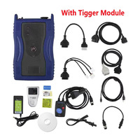 Adaptateur G-DS VC-I V2.24 Scanner Rouge/Bleu Lecteur de Code OBD2 Automatique Outil de Diagnostic des Pannes Automobiles avec Déclencheur