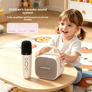 Système de karaoké Oudiobop avec haut-parleur Bluetooth, cadeau créatif pour enfants, son stéréo haute fidélité, <span class=keywords><strong>musique</strong></span> de voyage - Product Image 1