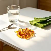 Capsules d'aloe vera en gélule souple, fabricant OEM ODM avec options d'emballage et de formule personnalisées