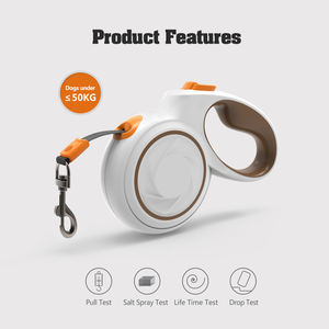 Correa Retráctil para Perros con Cinta de Poliéster Resistente, Personalizable al por Mayor, con Liberación Rápida y Adorno de Pelo para Perros Grandes/Medianos/Pequeños - Product Image 5