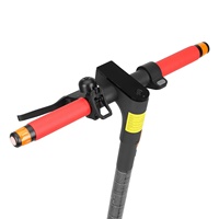 Ensemble de clignotants LED universels pour extrémité de guidon de scooter, lampe indicatrice latérale, 3 modes, étanche, feux d'avertissement pour guidon