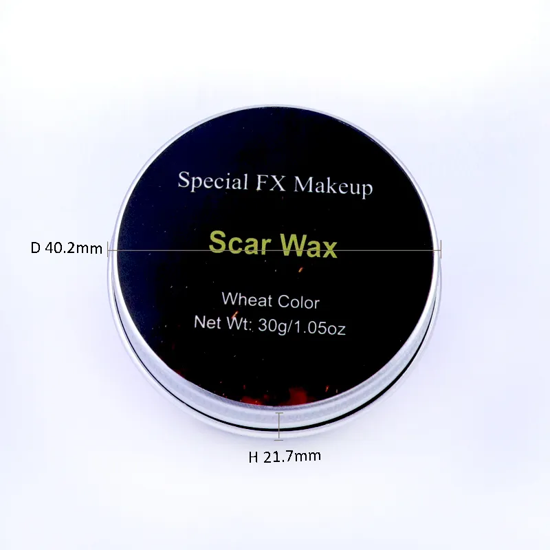 Modeling Fake Wound skin wax Theatrical SFX Makeup professional scar wax for Halloween Stage Fancy Dress Up Cosplay