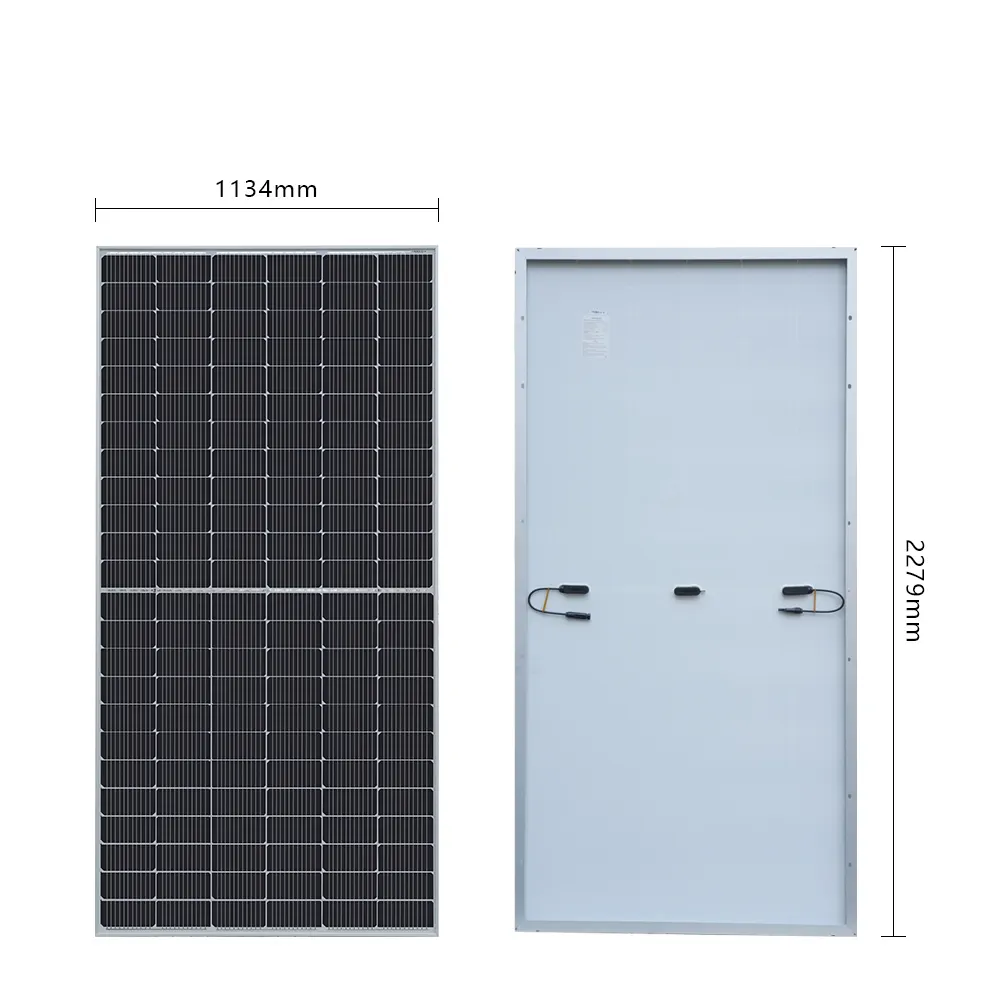 P Type Solar Pv Module 450W 600W Mono Panel Solar 500W 48V Duiter Zonnepaneel 550 Watt 510wp 550 W Zonnepanelen