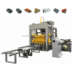 QT4-15 Xinkeda PLC-Controlled Automatic <strong>Brick</strong> Molding <strong>Machine</strong> with Fly Ash Sand Raw Materials Hydraulic Pressure 2-Year Warranty - Product Image 3