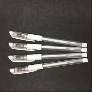 أقلام حبر أبيض معتم للرسم على الورق الأسود، التخطيط، التوضيح، أقلام جل بيضاء، أقلام حبر جل - Product Image 1