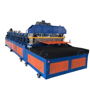Machine de formage automatique fiable pour tôles de toiture métalliques avec boîte de vitesses et moteur pour les projets de construction à grande échelle - Product Image 1