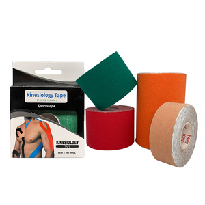 Cinta de Kinesiología de Algodón de 5 cm de Ancho, Cinta Elástica Deportiva <span class=keywords><strong>para</strong></span> Músculos, Cinta de <span class=keywords><strong>Kinesio</strong></span> Impermeable <span class=keywords><strong>para</strong></span> Soporte de Articulaciones y Recuperación de Lesiones - Product Image 6