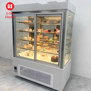 Mostrador Minimalista para Cafetería, Restaurante, Panadería, Pastelería, Vitrina para Cafetería - Product Image 1