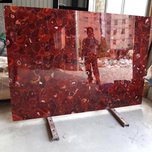 Agata rossa di marmo della parete di design in <span class=keywords><strong>pietra</strong></span>/piastrelle di granito in vendita - Product Image 1