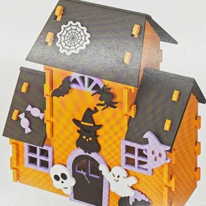 Set de Construcción de Rompecabezas de Espuma 3D, Kit de <span class=keywords><strong>Manualidades</strong></span> de Espuma Estilo Halloween <span class=keywords><strong>para</strong></span> Niños, Juguete de Construcción DIY, Bloques de Rompecabezas Educativos - Product Image 1