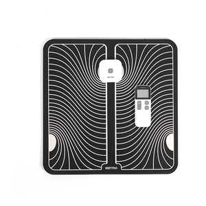 New Arrival <span class=keywords><strong>Foot</strong></span> Massager Mat Portable Wireless Remote Control Electrical EMS Micro Current Silicon Ems <span class=keywords><strong>Foot</strong></span> Massager - Product Image 1